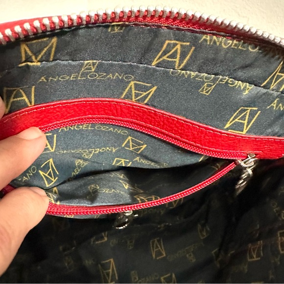 Angel Lozano Angelozano Leather bag and Handcrafted Bag Purse Crossbody. - Picture 15 of 15